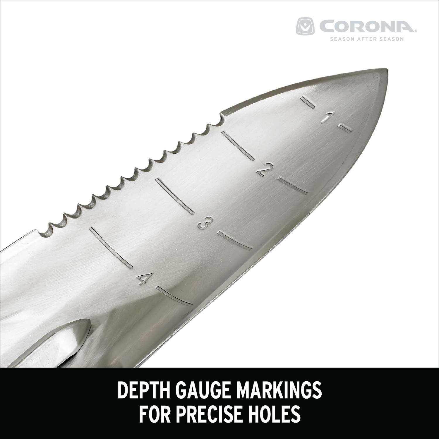  Corona ComfortGel 13.3 In. Stainless Steel Garden Hand Transplanter Poly Handle