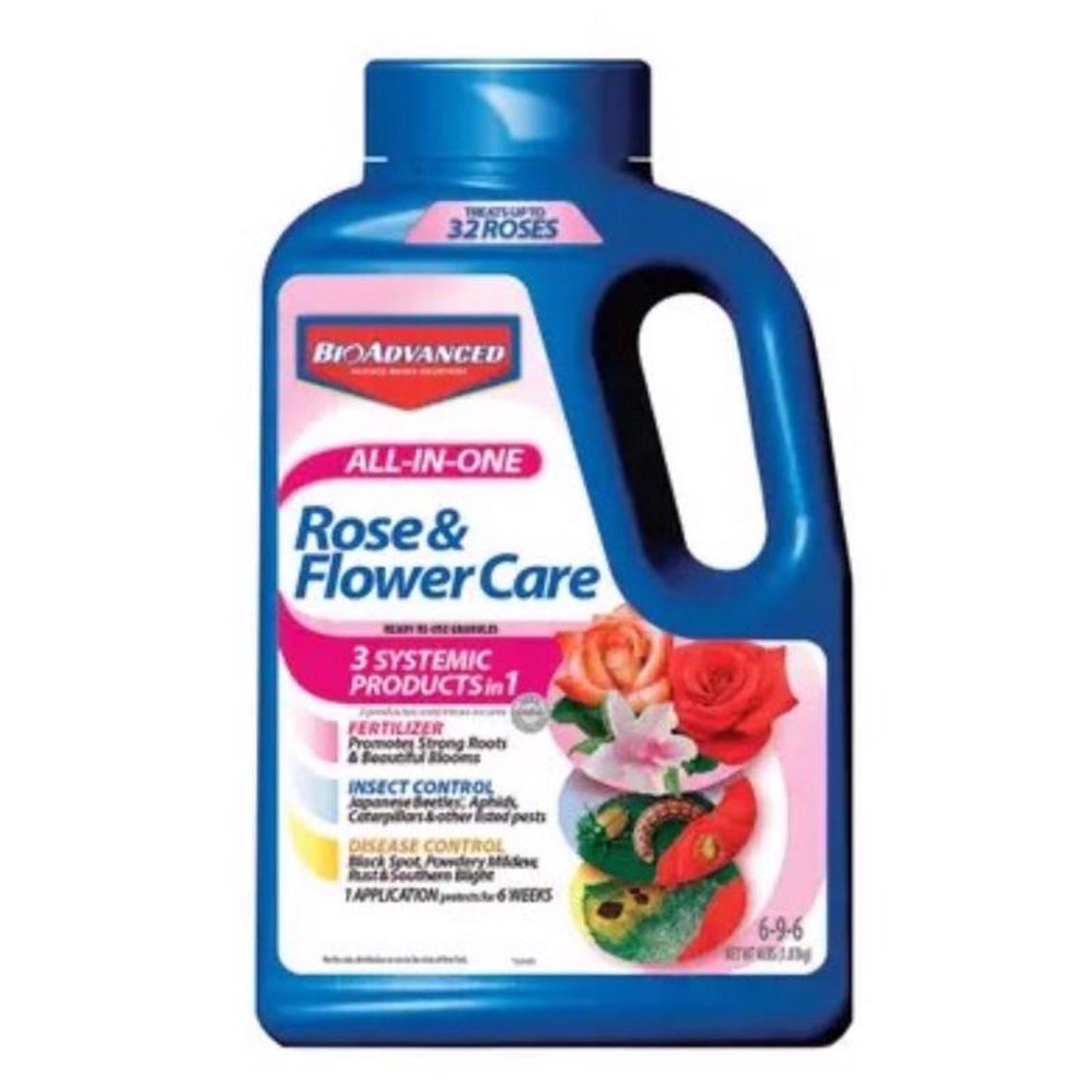  BioAdvanced Rose & Flower Care Granules Rose & Flower Plant Food 4 Lb