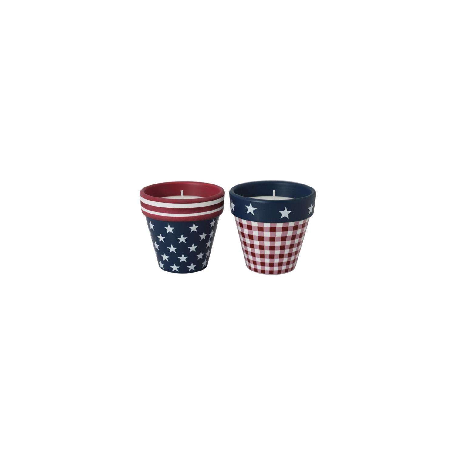  Patio Essentials American Terracotta Citronella Candle For Mosquitoes