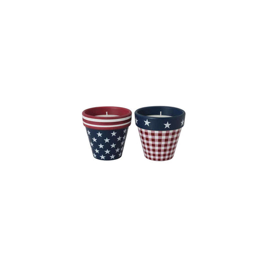  Patio Essentials American Terracotta Citronella Candle For Mosquitoes