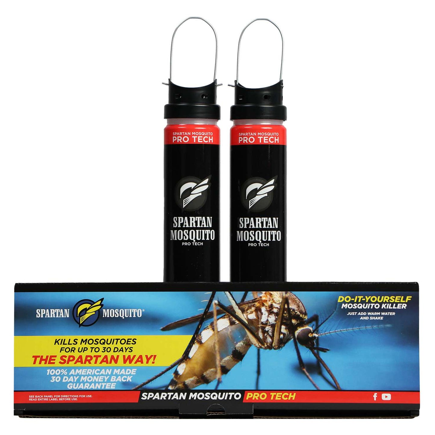  Spartan Mosquito Pro Tech Insect Repellent Device For Mosquitoes 2 Pk