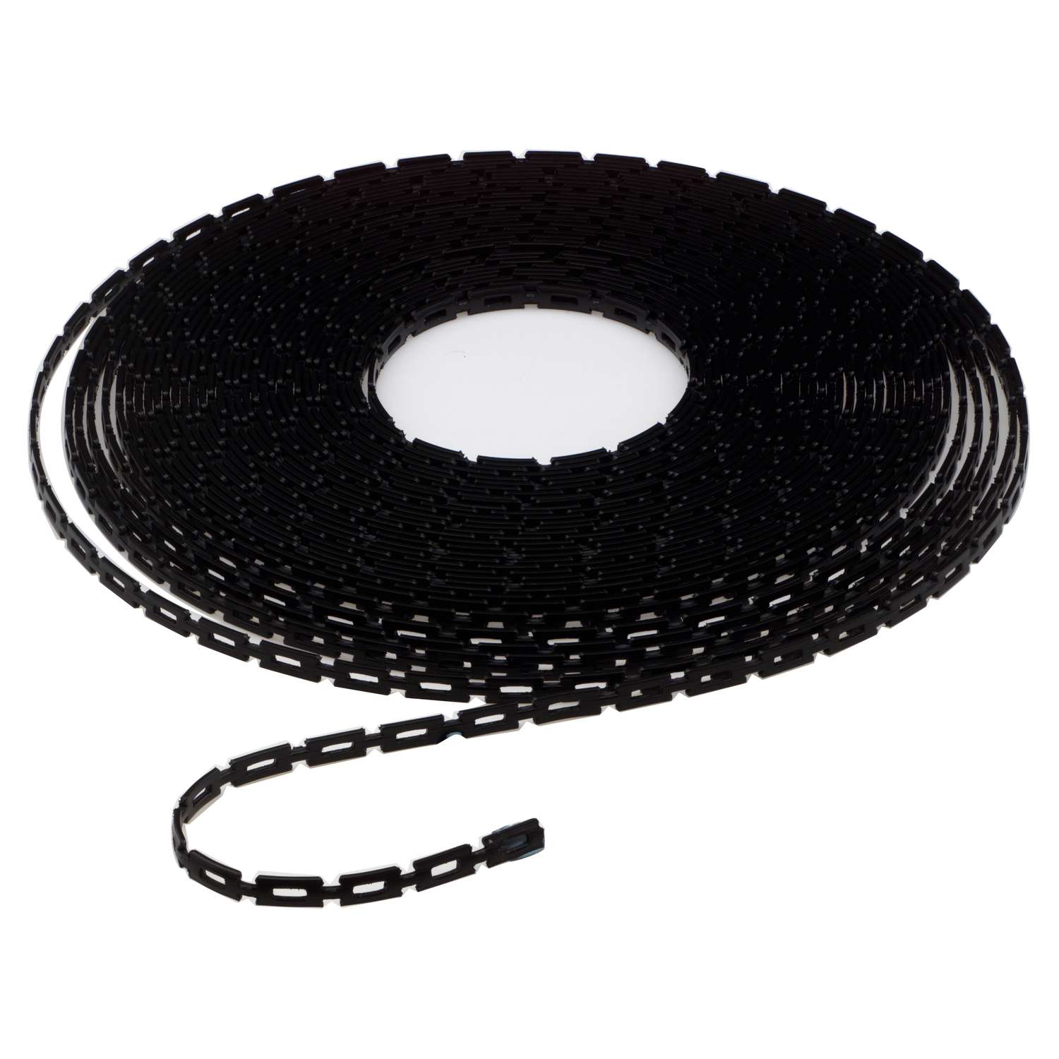  Master Mark Chainlock 1 In. H X 100 Ft. W X 0.05 In. D Black Plastic Tree Chainlock