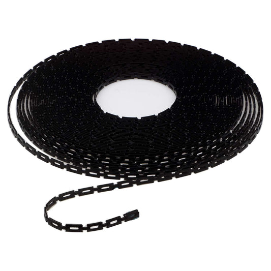  Master Mark Chainlock 1 In. H X 100 Ft. W X 0.05 In. D Black Plastic Tree Chainlock