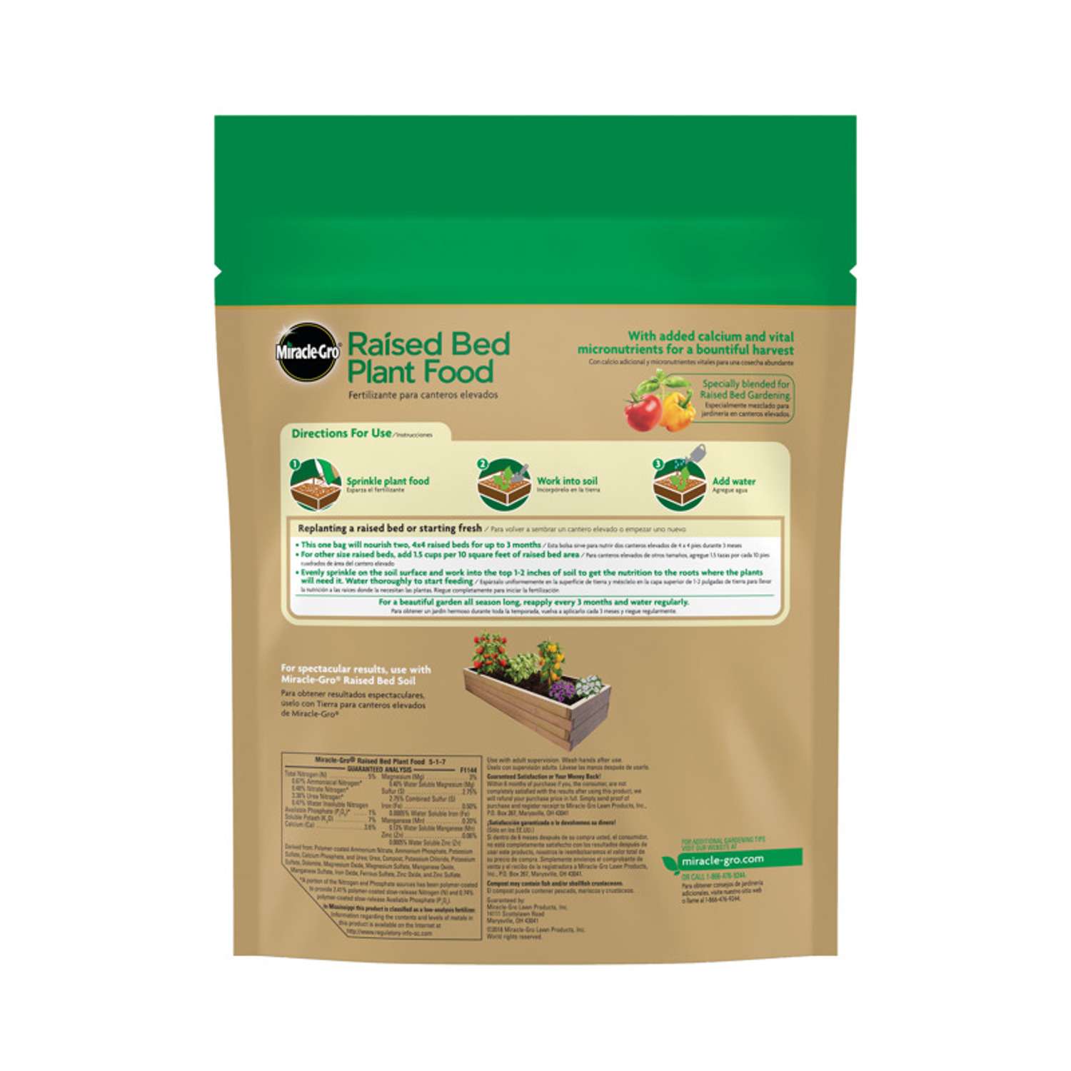  Miracle-Gro Organic Granules Plant Food 2 Lb