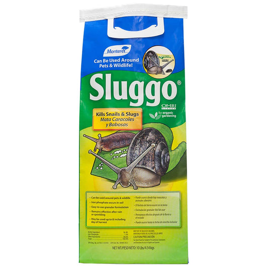  Monterey Sluggo Slug And Snail Killer 10 Lb