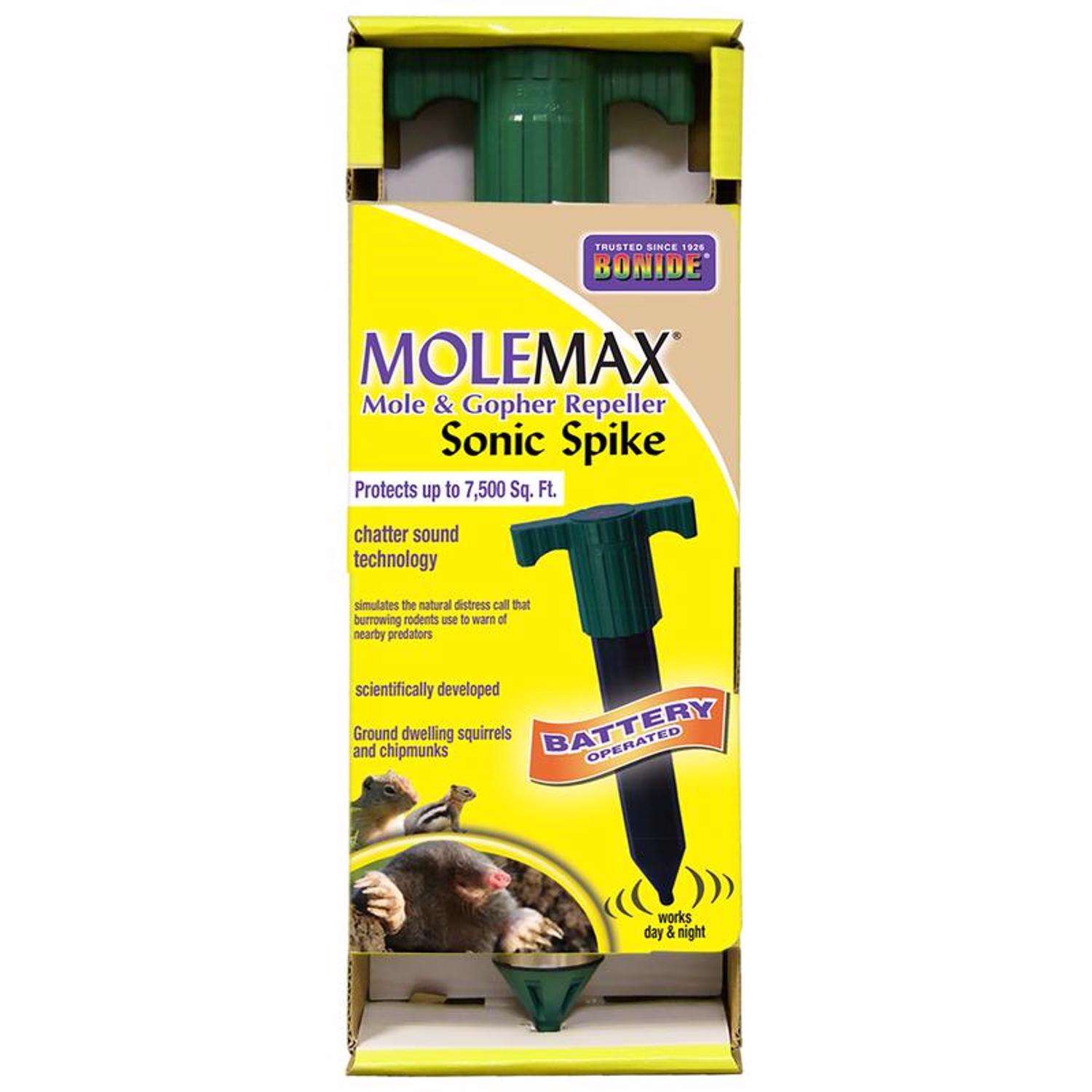  Bonide MoleMax Animal Repellent Stake For Gophers And Moles