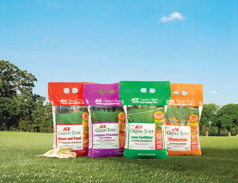  Ace 4 Step Annual Program Lawn Fertilizer For All Grasses 5000 Sq Ft