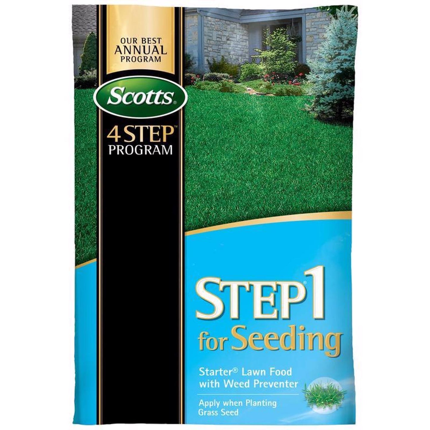  Scotts Step 1 Annual Program Lawn Fertilizer For All Grasses 5000 Sq Ft