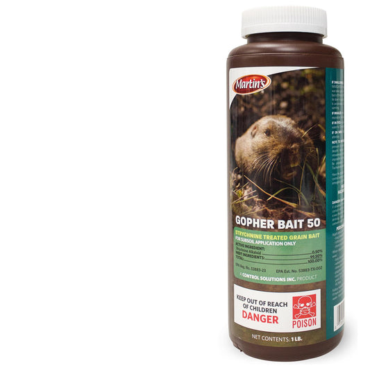  Martin's Gopher Bait 50 Toxic Bait Granules For Gophers And Moles 1 Lb 1 Pk