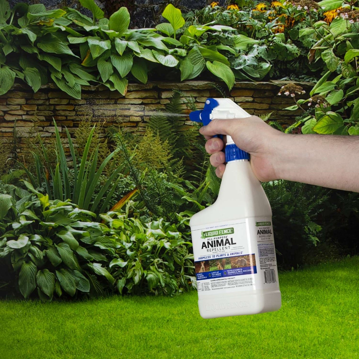  Liquid Fence Animal Repellent Spray For All Animals 32 Oz
