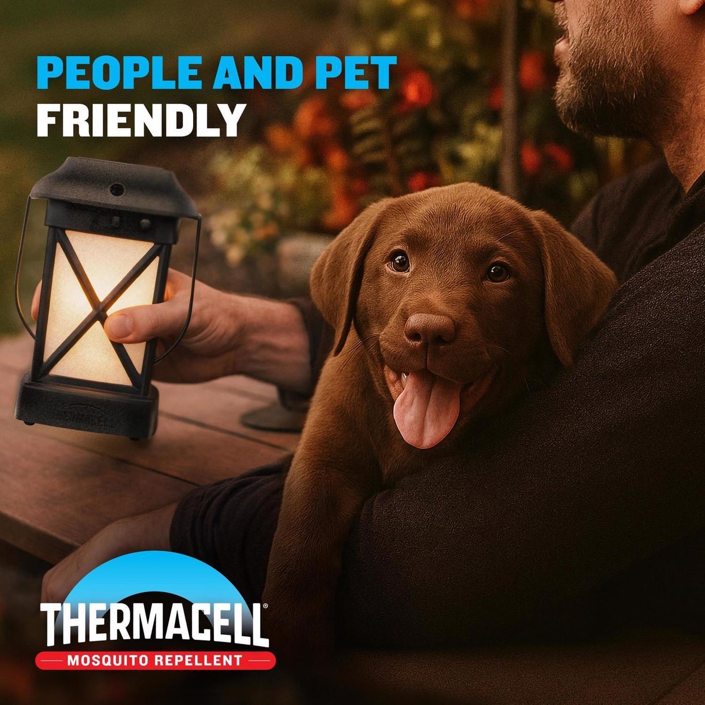  Thermacell Patio Lantern Insect Repellent Lantern Device For Mosquitoes/Other Flying Insects 1.7 Oz