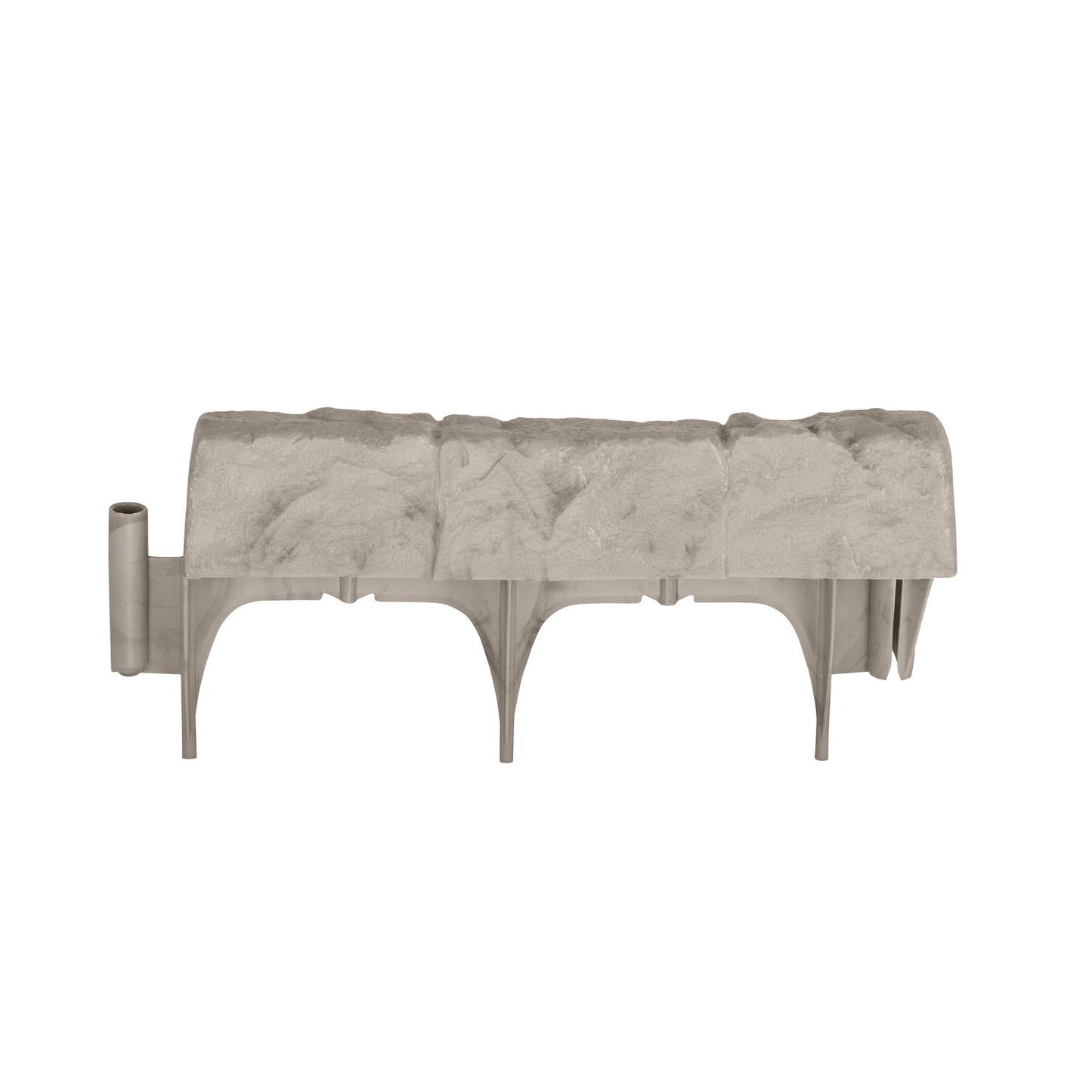  Suncast 10 Ft. L X 5.75 In. H Resin Taupe Marble Lawn Edging