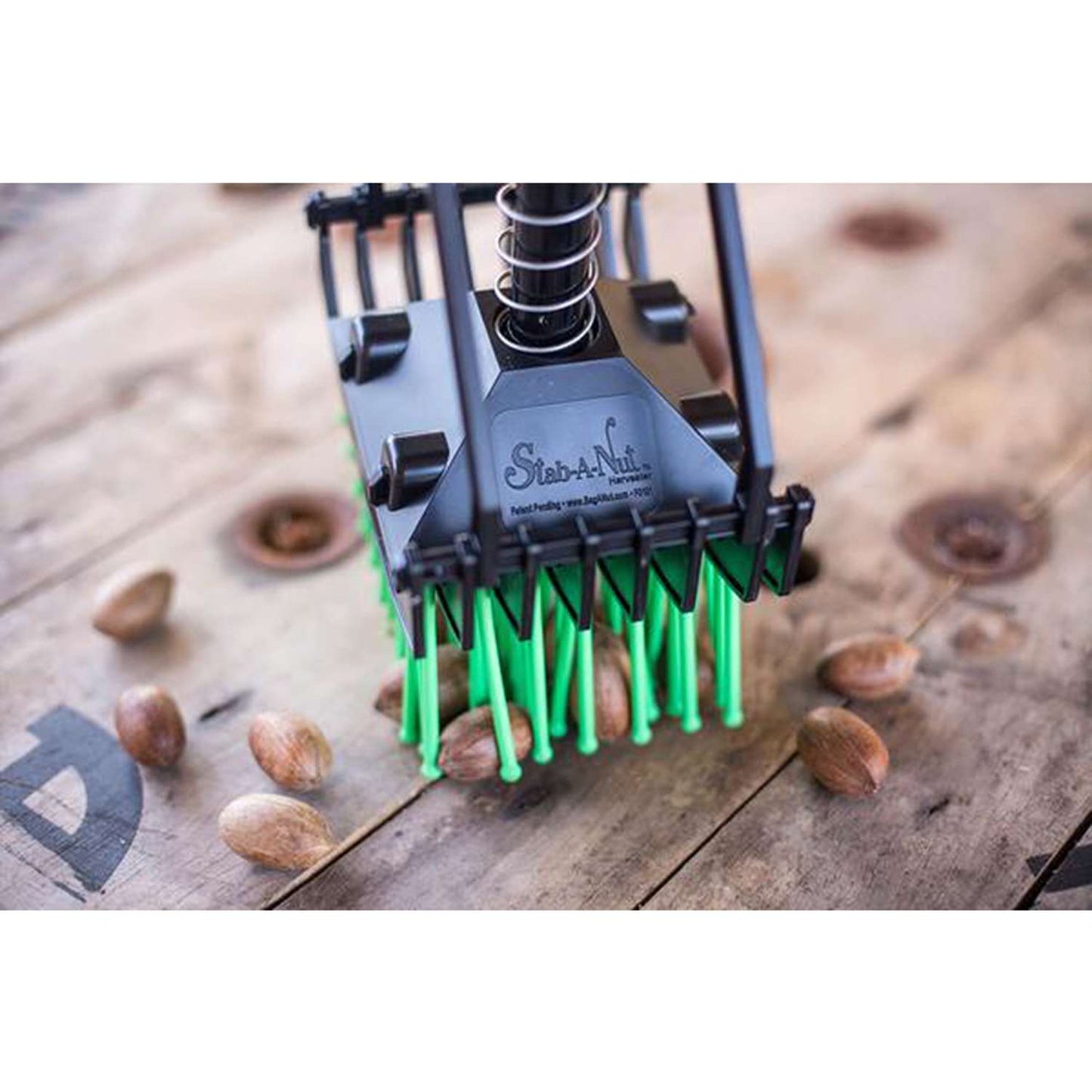  Stab-A-Nut Poly Nut Gatherer Metal Handle