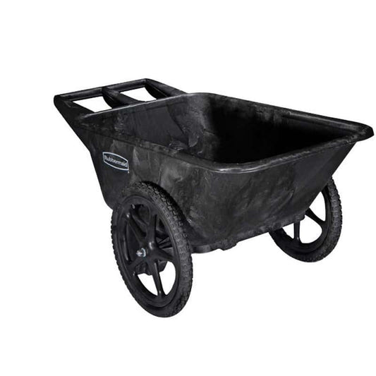  Rubbermaid Poly Farm Cart 8.75 Cu Ft