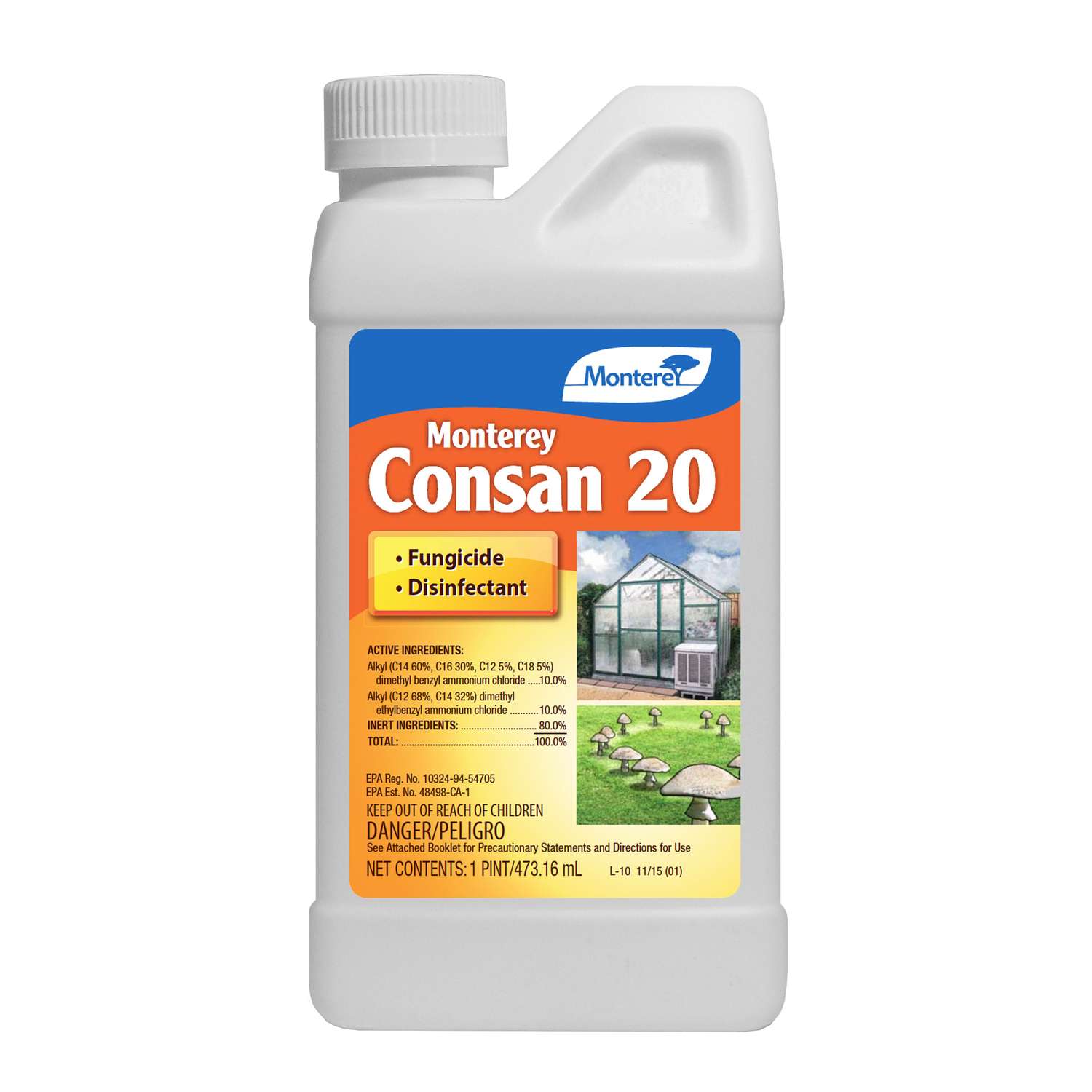  Monterey Consan 20 Concentrated Liquid Disease And Fungicide Control 1 Pt