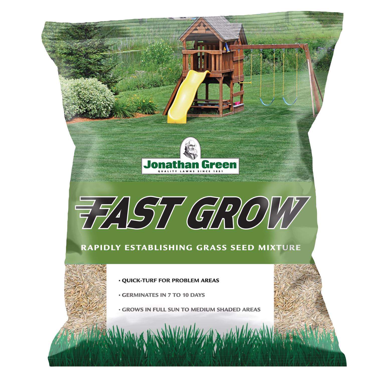 Jonathan Green Fast Grow Mixed Sun Or Shade Grass Seed 7 Lb