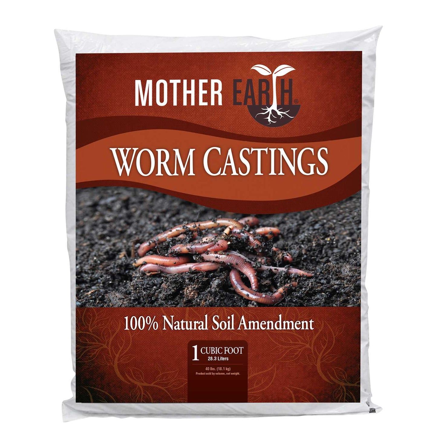  Mother Earth Worm Castings Organic Soil Amendment 40 Lb