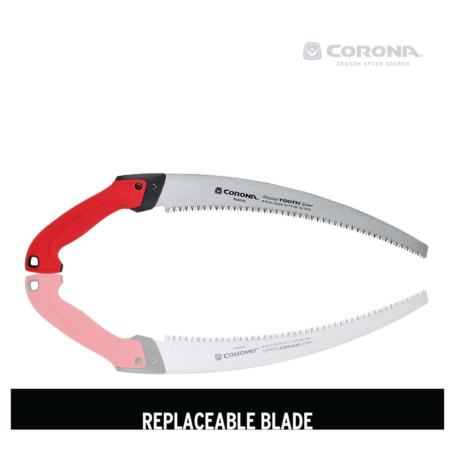  Corona RazorTOOTH RS16020 5 In. Carbon Steel Curved Pruning Saw