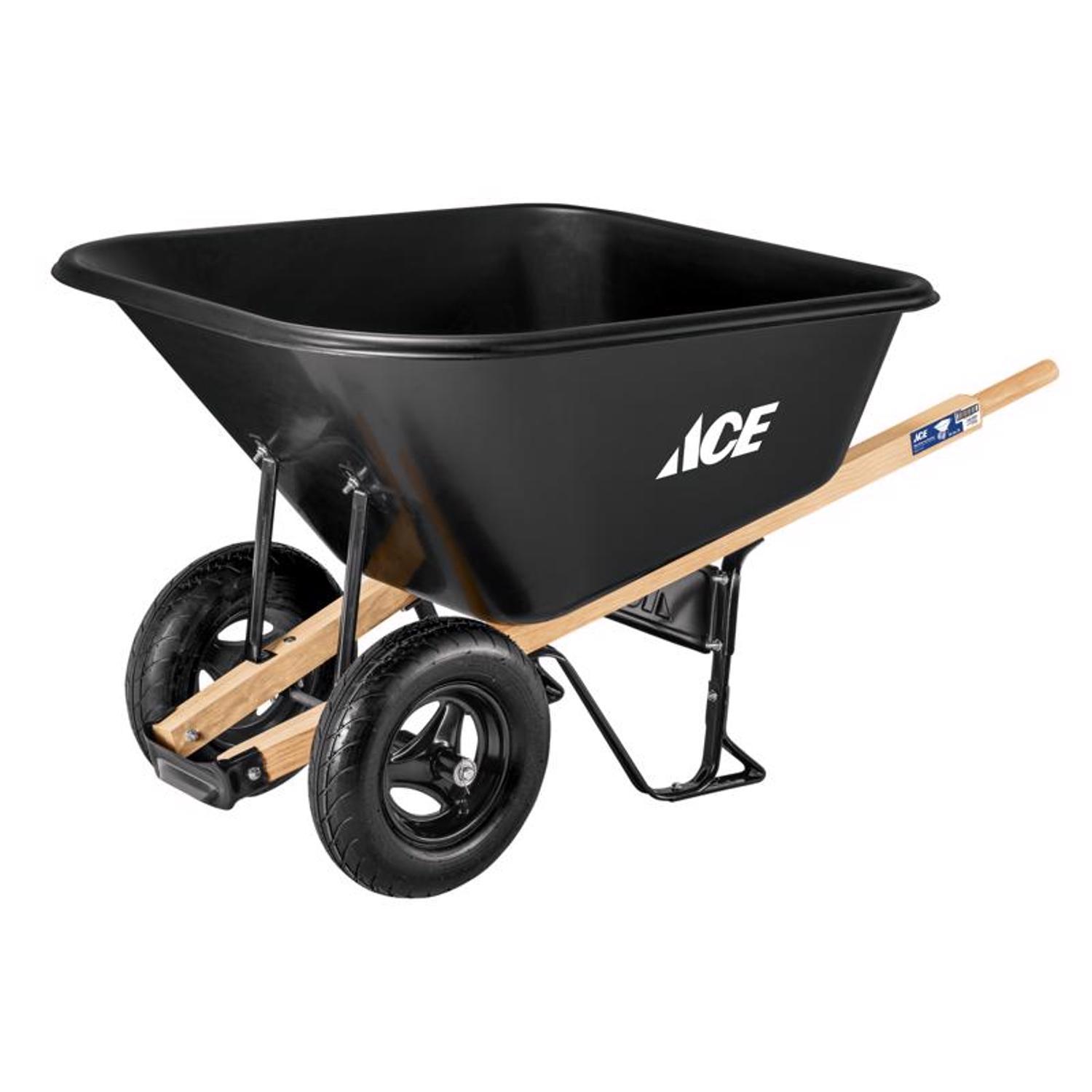  Ace Poly Wheelbarrow 10 Cu Ft