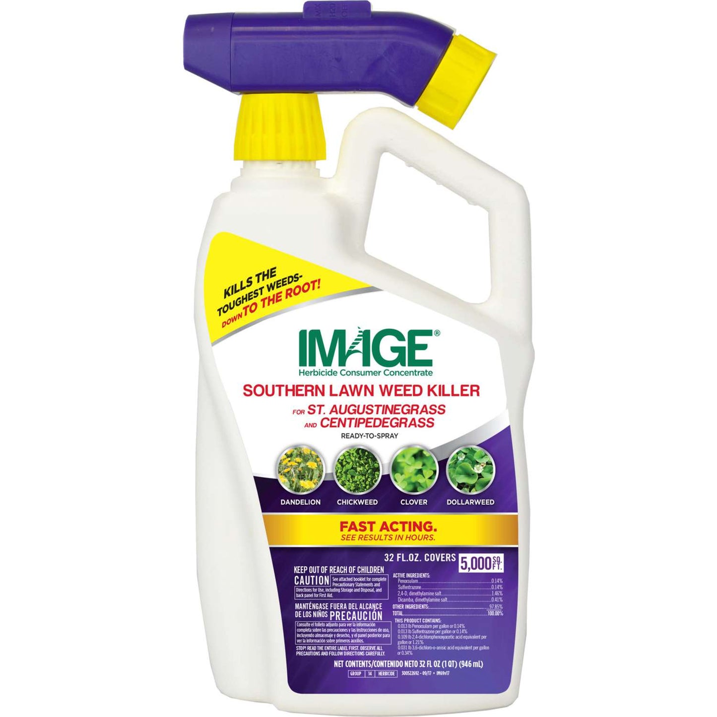  Lilly Miller Image Weed Killer RTS Hose-End Concentrate 32 Oz