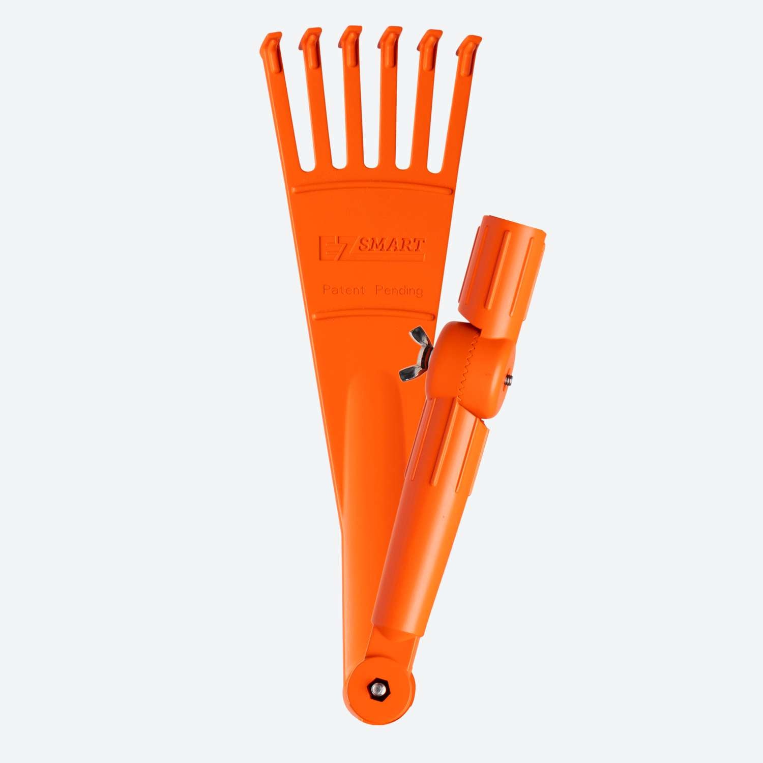  EZ Smart Tools 16.75 In. 6 Tine Poly Rake Poly Handle