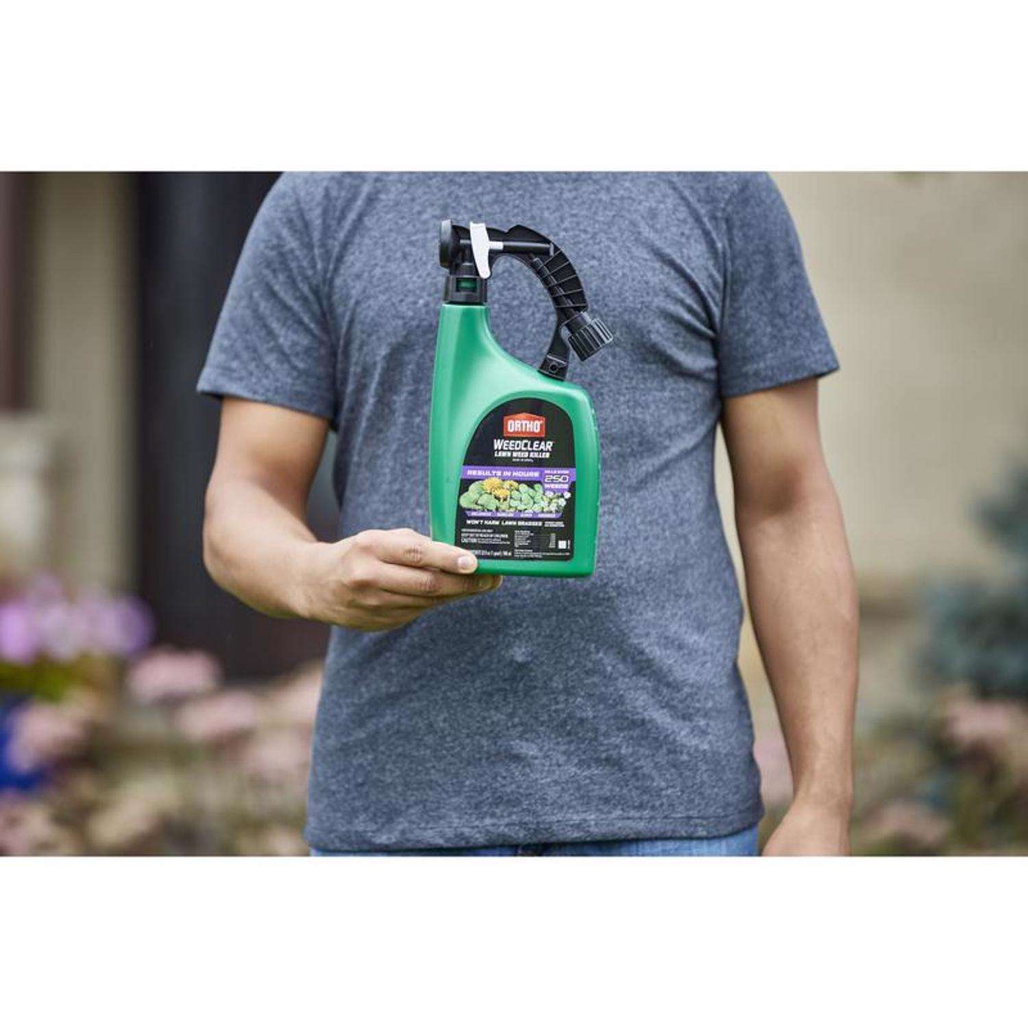  Ortho WeedClear Weed Killer RTS Hose-End Concentrate 32 Oz