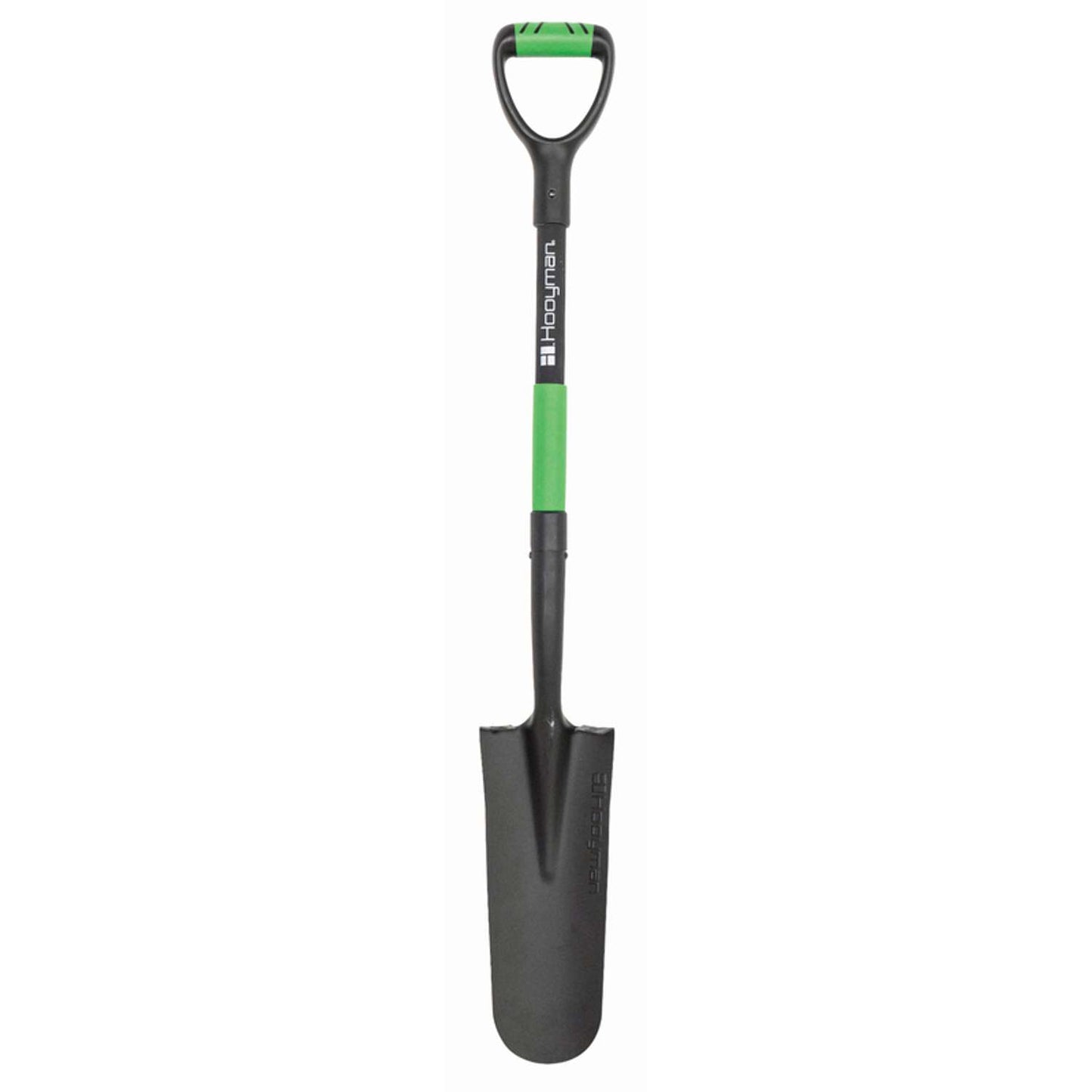  Hooyman 43.25 In. Carbon Steel Round Digging Shovel Fiberglass Handle