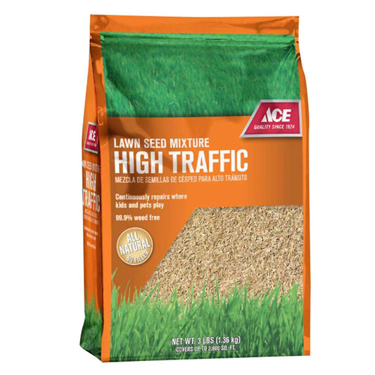  Ace High Traffic Mixed Sun Or Shade Grass Seed 3 Lb