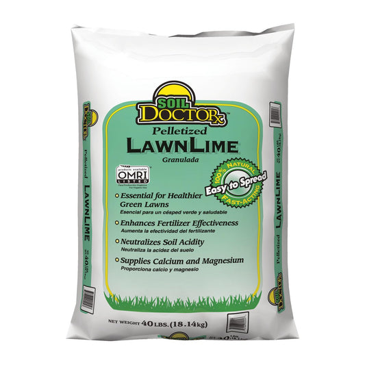 Soil Doctor Pelletized Organic Lime 1000 Sq Ft 40 Lb