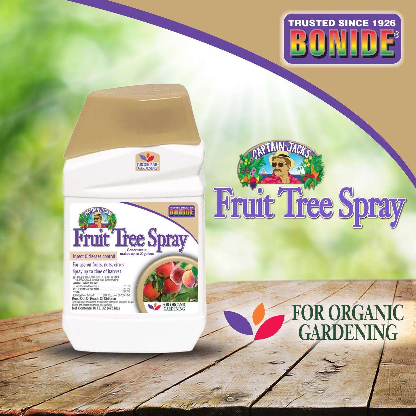  Bonide Captain Jacks Fruit Tree Disease And Insect Control Concentrate 16 Oz