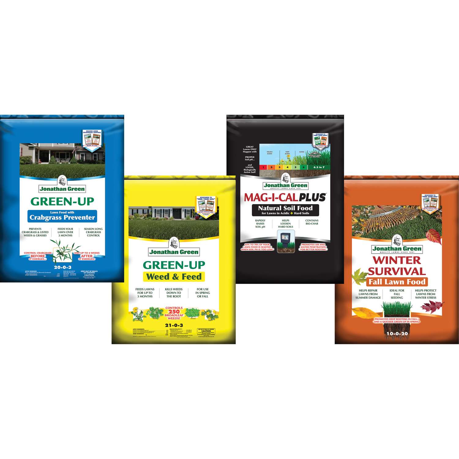  Jonathan Green New American Lawn Annual Program Lawn Fertilizer For All Grasses 5000 Sq Ft
