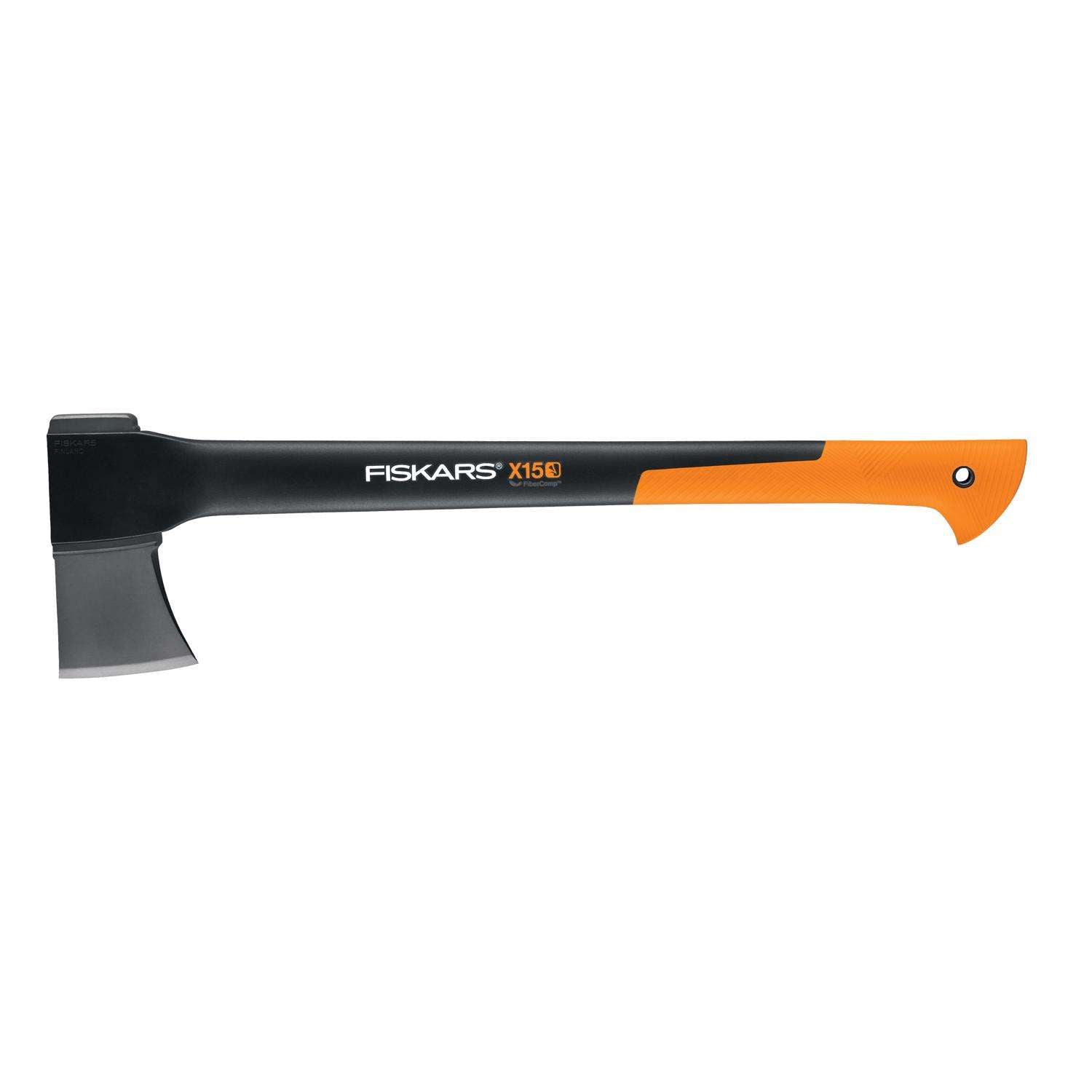  Fiskars Single Bit Chopping Axe Fiberglass Handle