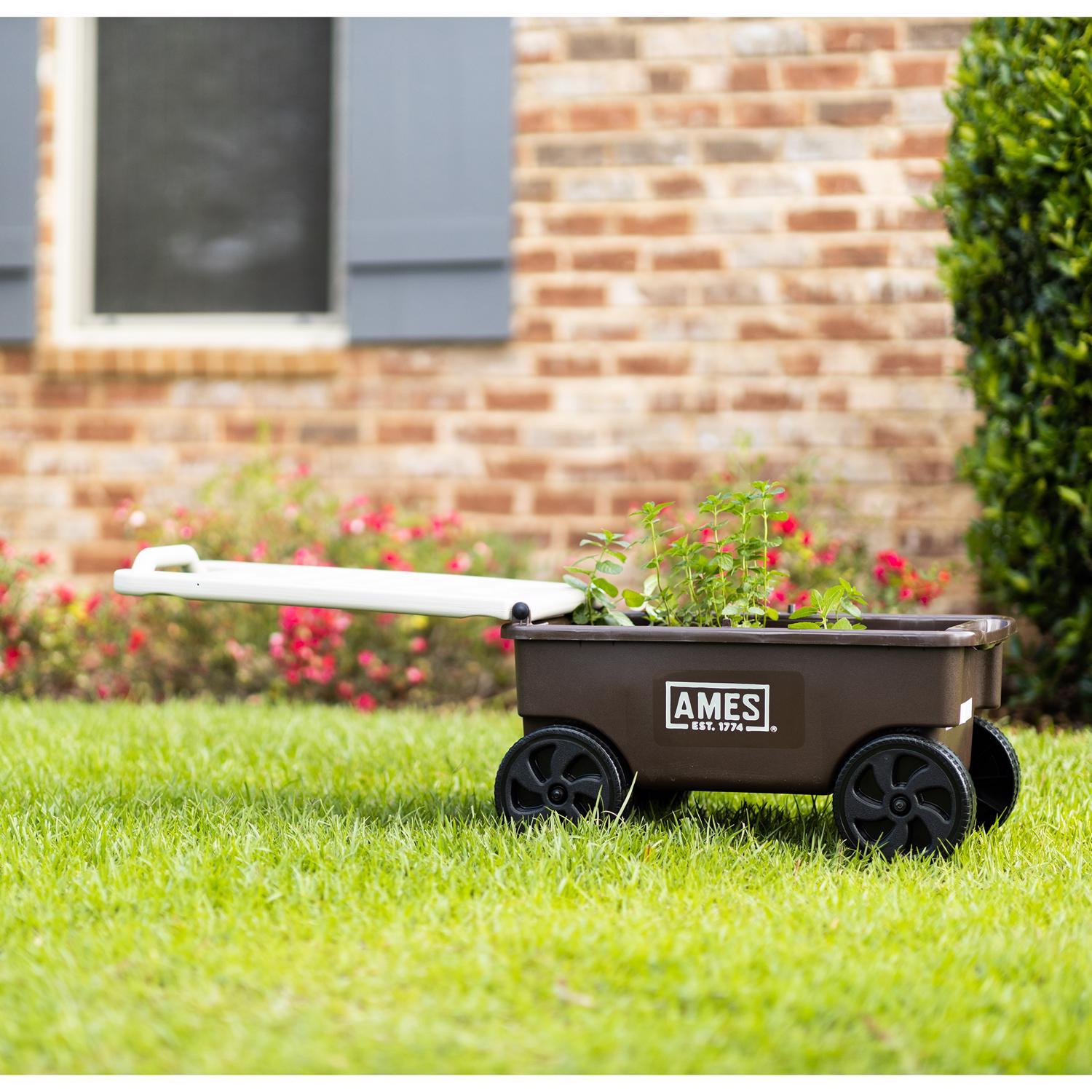  Ames Lawn Buddy Poly Lawn Cart 2 Cu Ft
