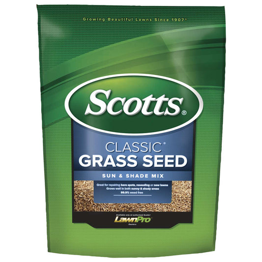  Scotts Classic Mixed Sun Or Shade Grass Seed 20 Lb