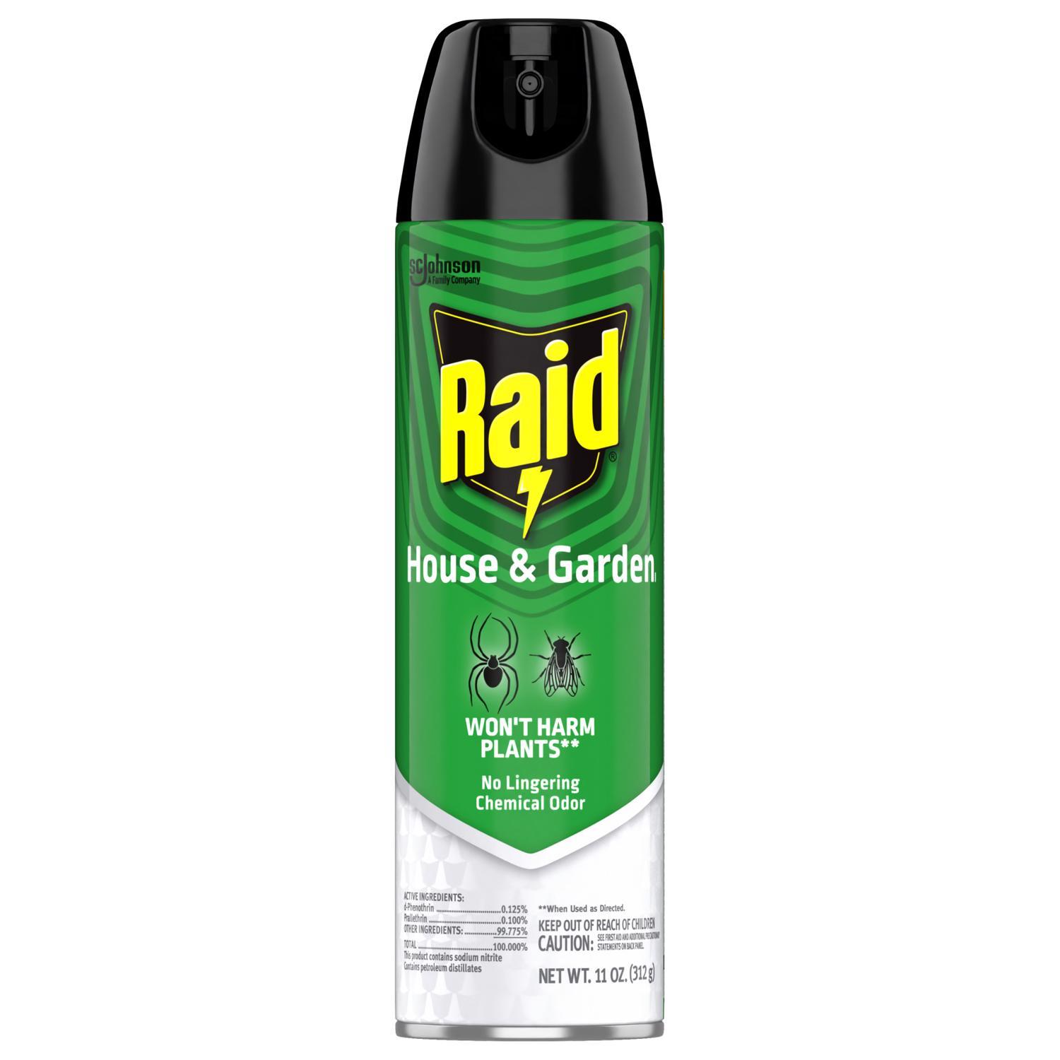  Raid House & Garden Insect Killer Liquid 11 Oz