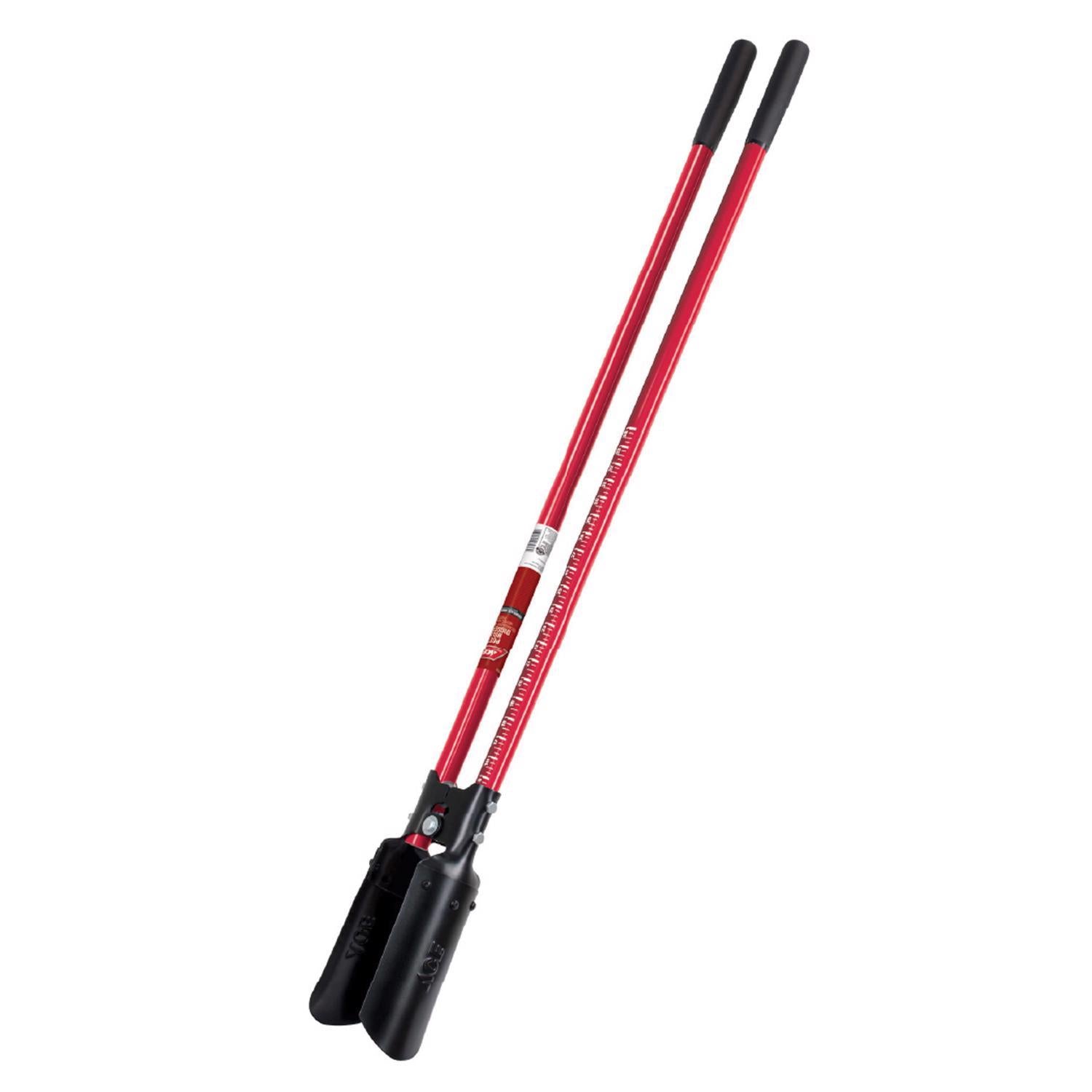  Ace 57 In. Steel Atlas Pattern Post Hole Digger Fiberglass Handle