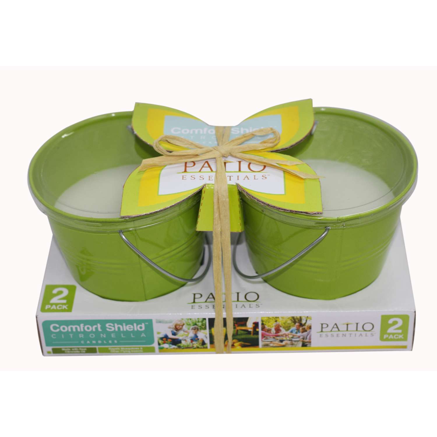  Patio Essentials Citronella Bucket Candle For Mosquitoes/Other Flying Insects 10 Oz