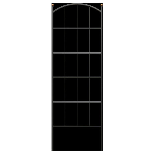 Panacea 75 In. H Black Steel Trellis