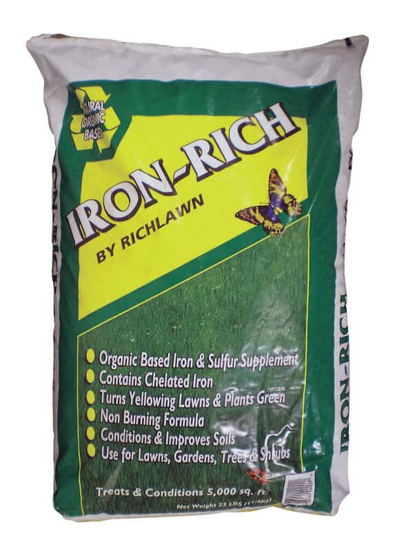  Richlawn Iron-Rich All-Purpose Lawn & Garden Food For All Grasses 5000 Sq Ft