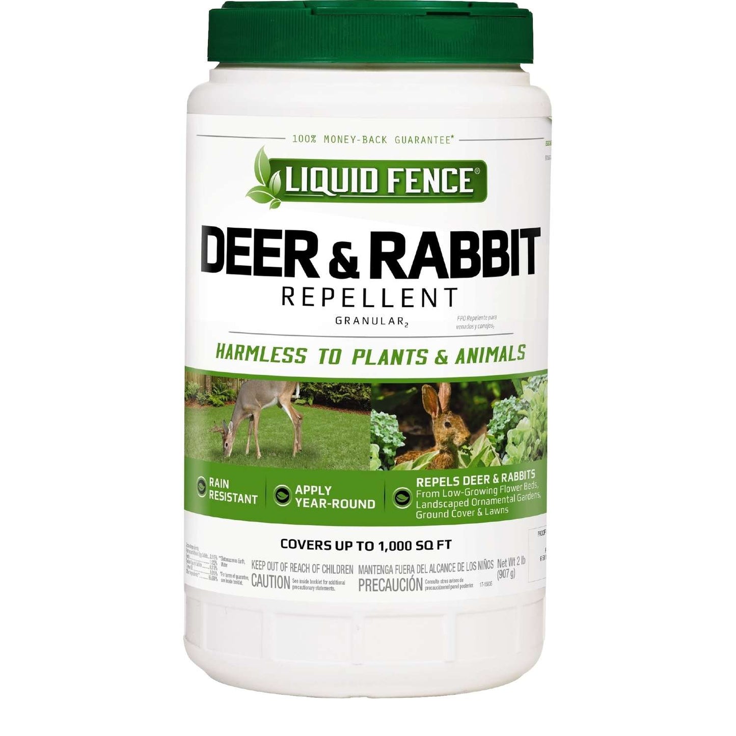  Liquid Fence Animal Repellent Granules For Deer And Rabbits 32 Oz
