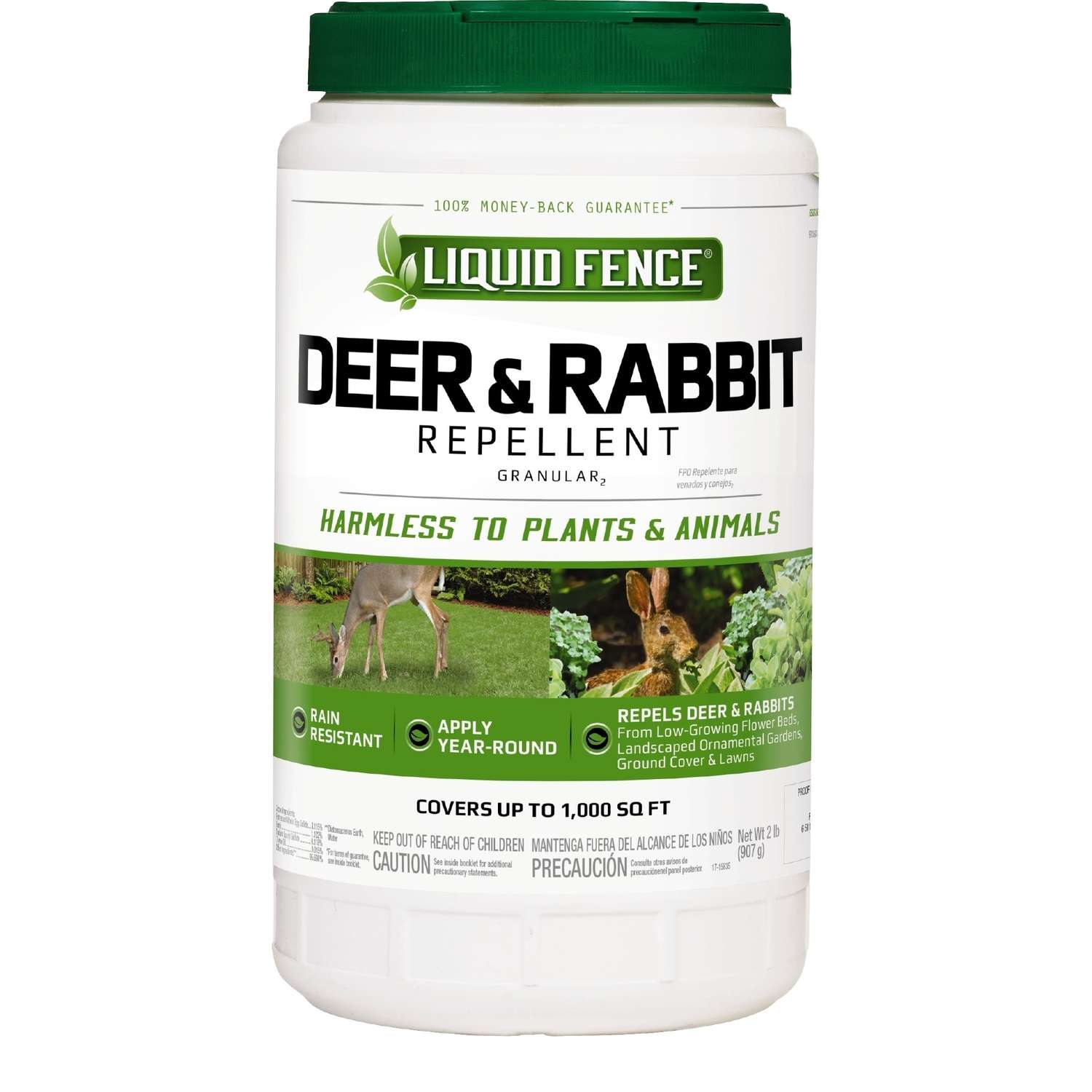  Liquid Fence Animal Repellent Granules For Deer And Rabbits 32 Oz