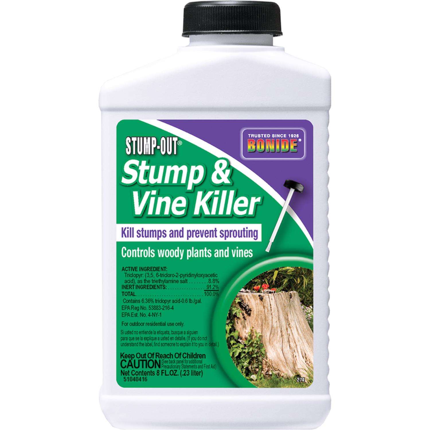  Bonide Stump-Out Stump Killer Concentrate 8 Oz