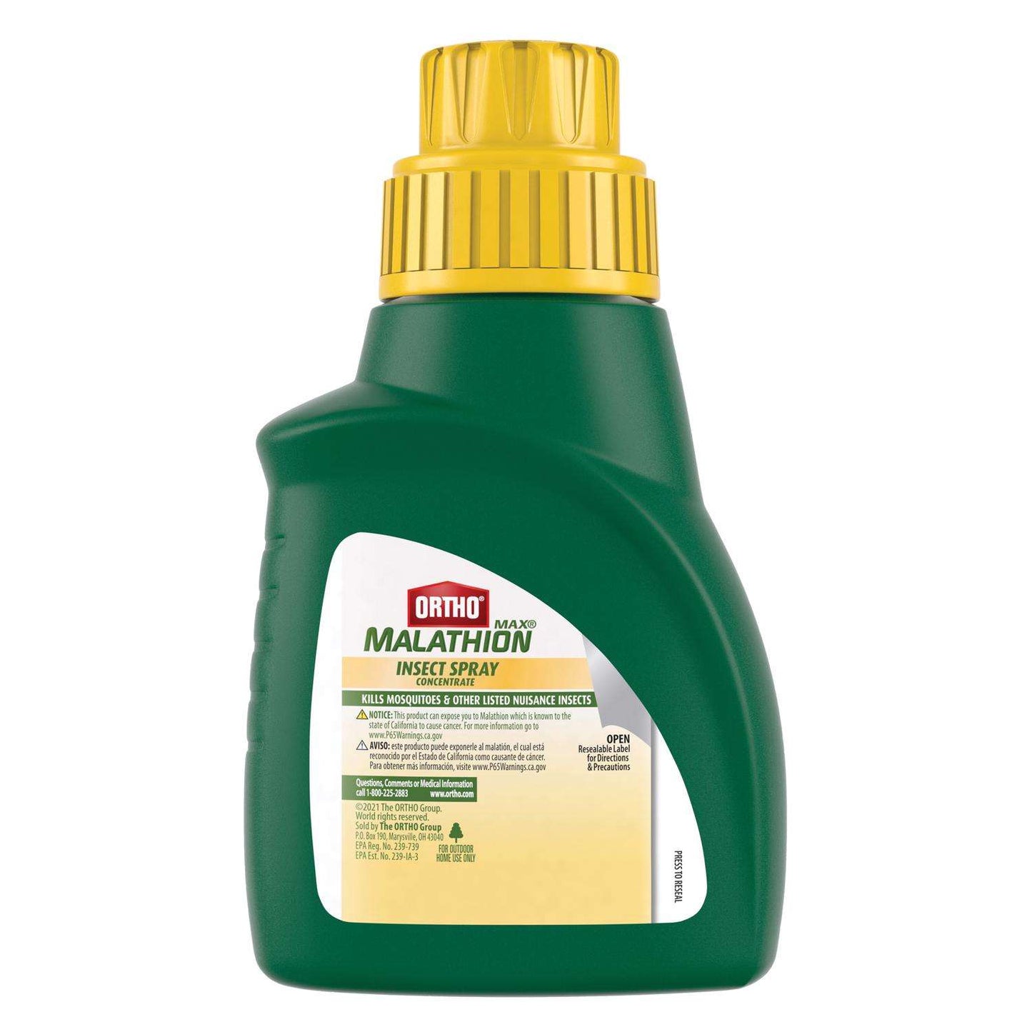  Ortho MAX Malathion Insect Killer Liquid Concentrate 16 Oz