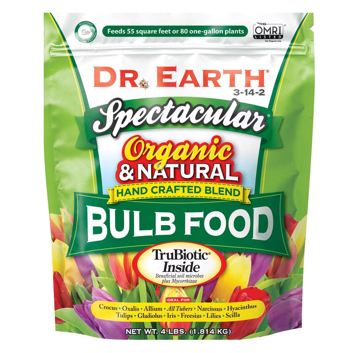  Dr. Earth Spectacular Organic Granules Hyacinthus Bulb Food 4 Lb