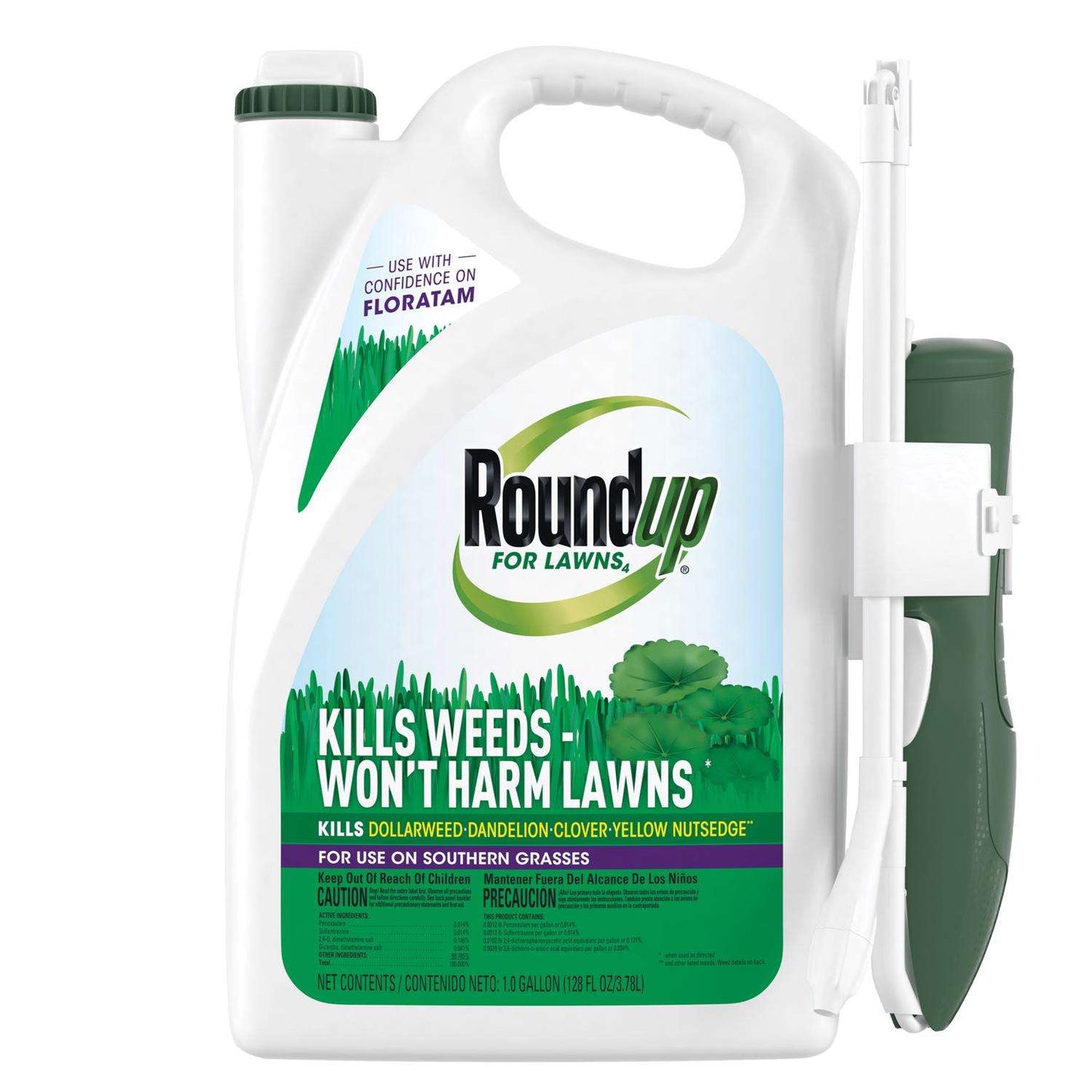  Roundup For Lawns4 Weed Killer RTU Liquid 1 Gal