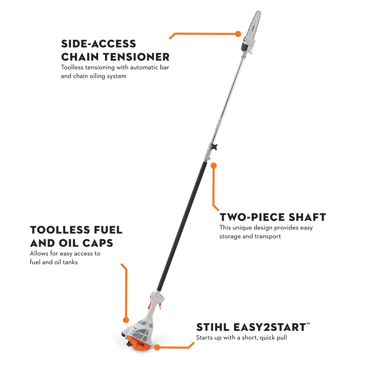  STIHL HT 56 C-E 10 In. 27.2 Cc Gas Chainsaw/Pole Saw Combo