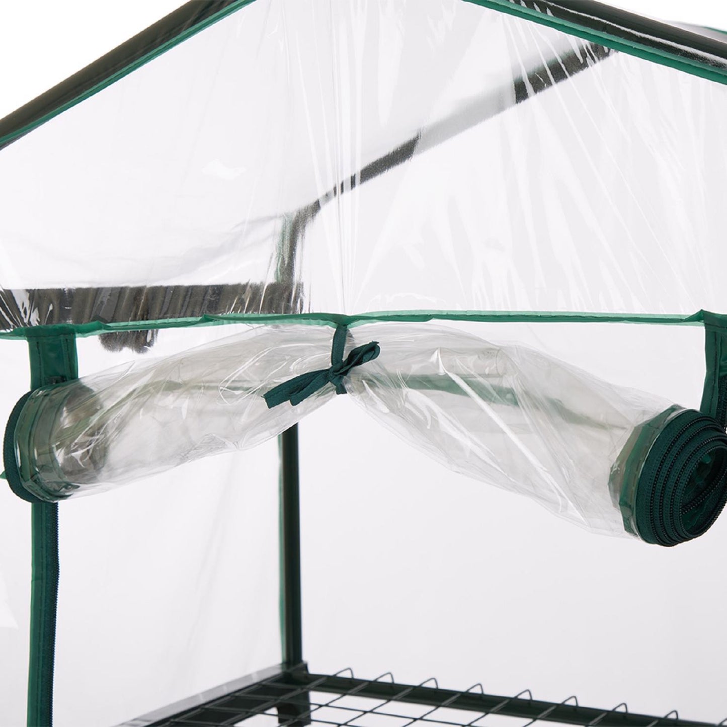  Glitzhome Green 19.25 In. W X 27.6 In. D X 49.25 In. H Pop-Up Greenhouse
