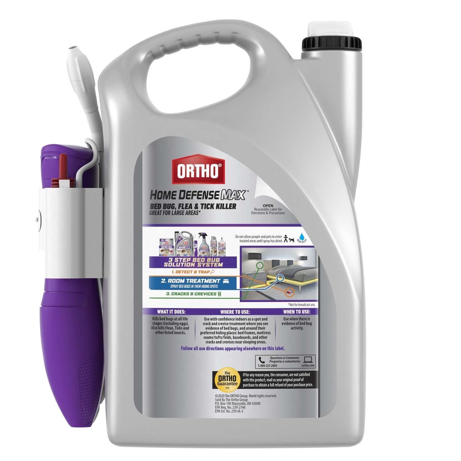  Ortho Home Defense Max Bed Bug Killer Liquid 1 Gal