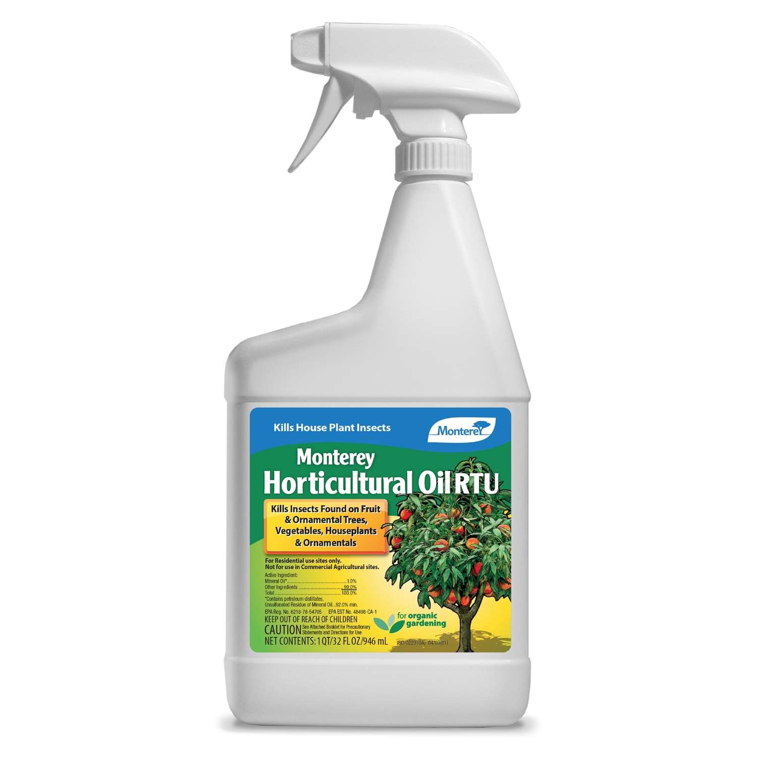  Monterey Organic Horticultural Spray Oil Spray 32 Oz