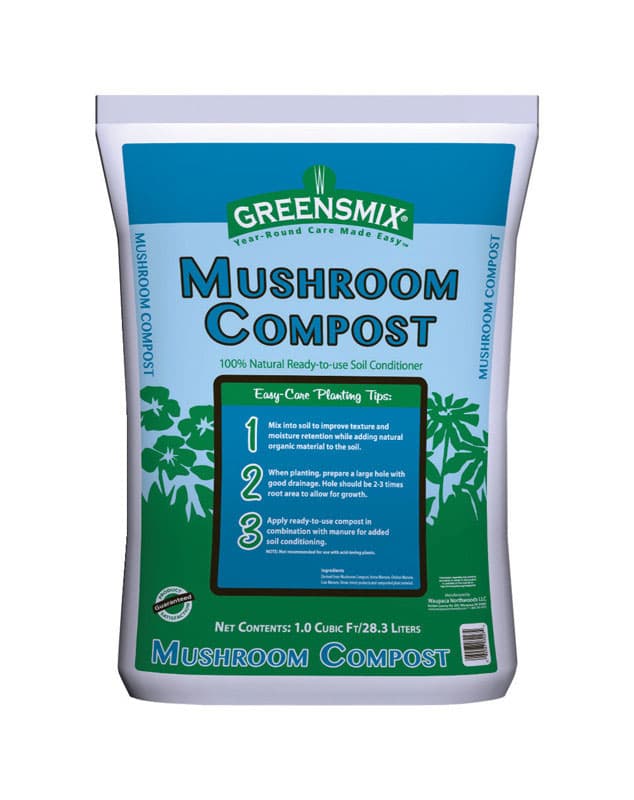  Greensmix Organic Mushroom Soil Compost 1 Cu Ft